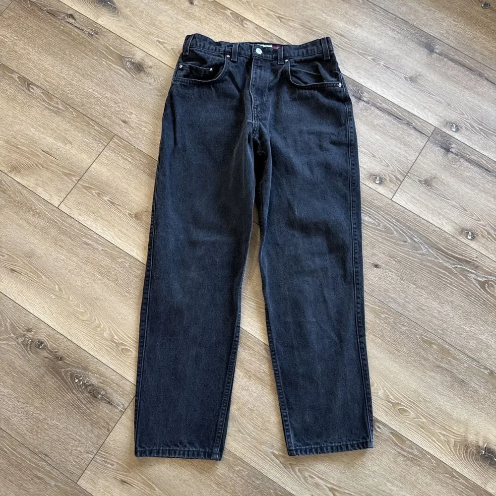 Levis 545 Jeans Mens 30 X‎ 30 Black Brown Tag Loose Grunge Vintage 90s Skater